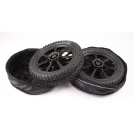 Delta Beach Wheels in open storage bag