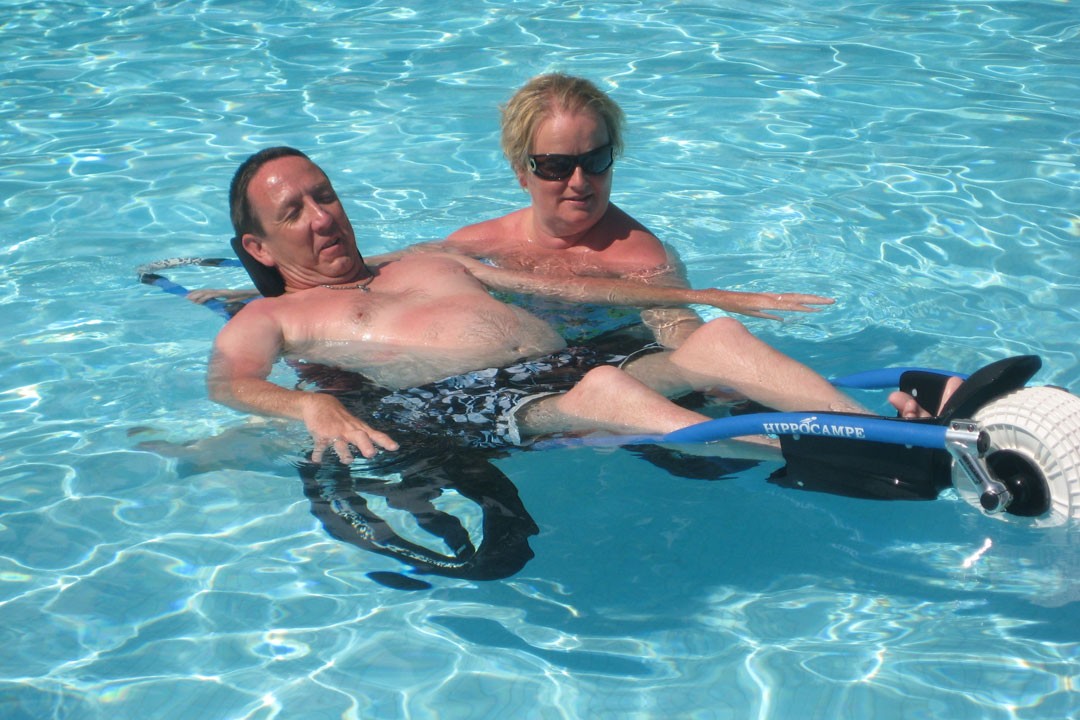 Hippocampe in swimming pool 2