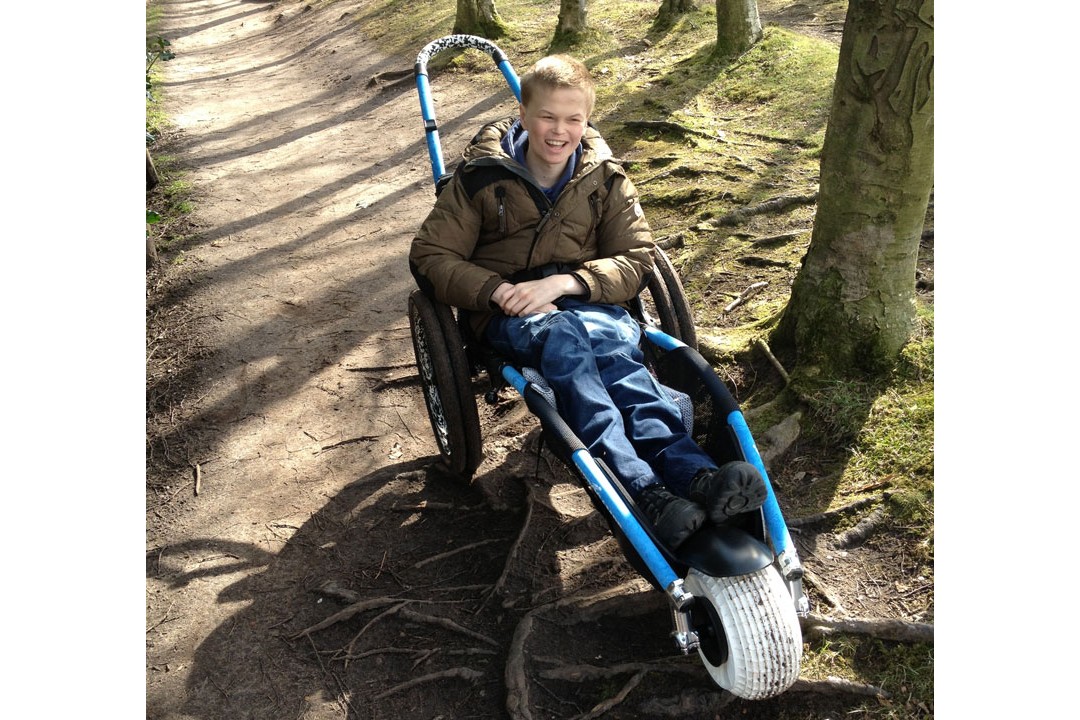 Hippocampe all-terrain in the woods