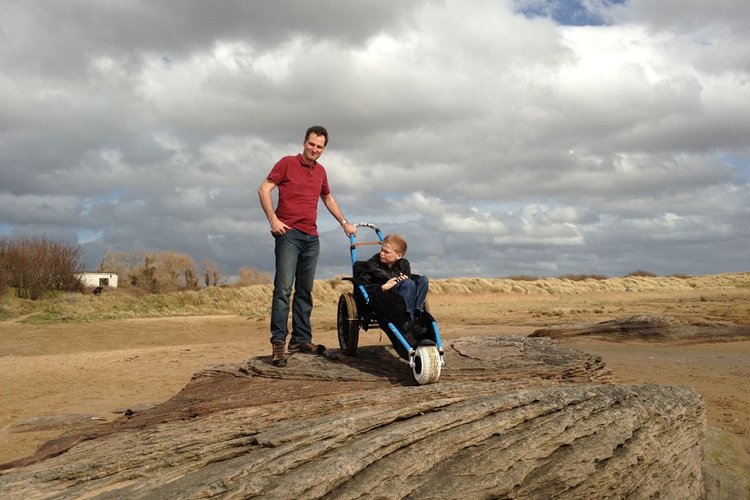 Hippocampe on the rocks