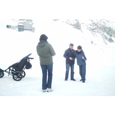 Delta Buggy in the snow