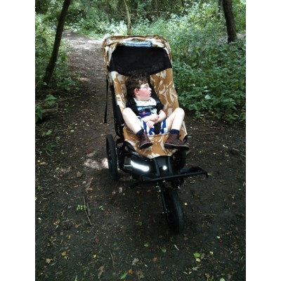 Camo Delta in the woods