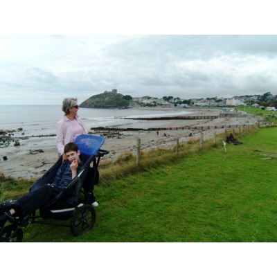 Delta on a cliff path