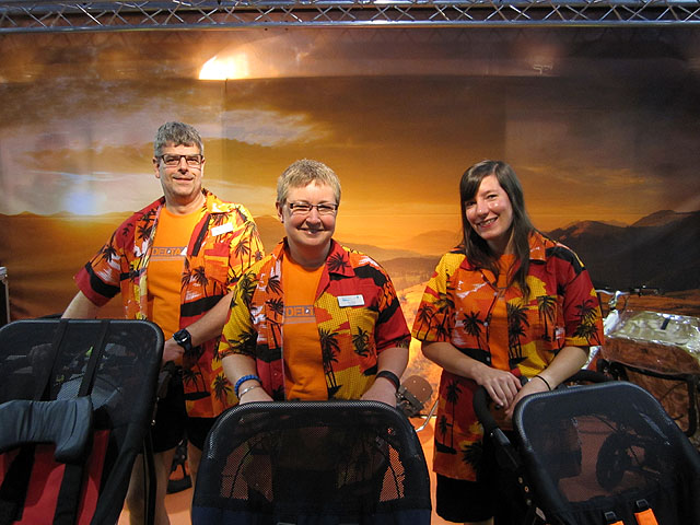 Martin P-J and Tatjana at RehaCare